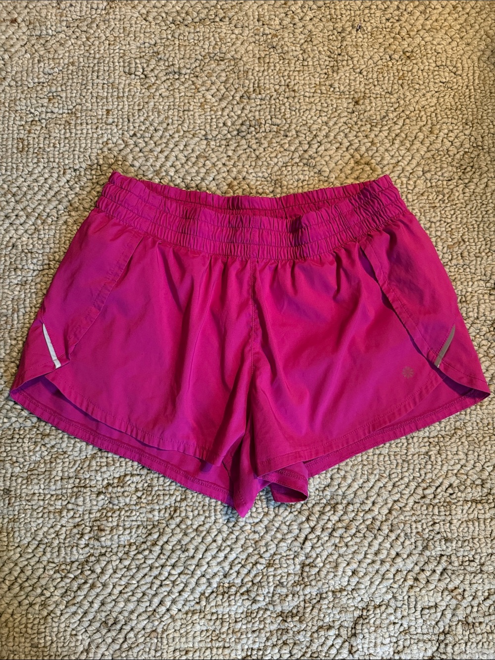 Athleta Magenta Athletic Shorts
